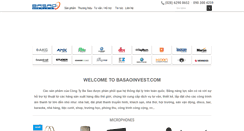 Desktop Screenshot of basaoinvest.com