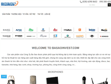 Tablet Screenshot of basaoinvest.com